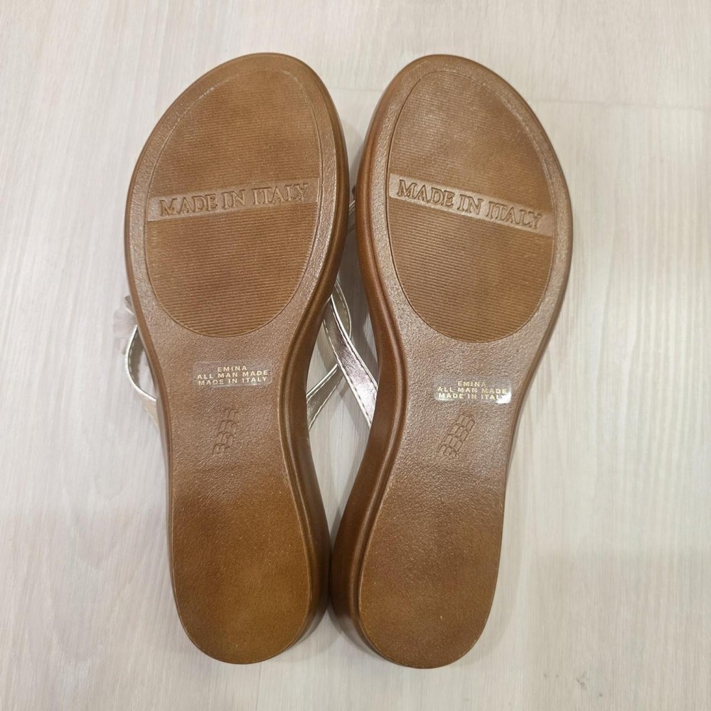 Italian Shoemakers Womens Emina Flat Sandals - Size 7.5 - Picture 3 of 4